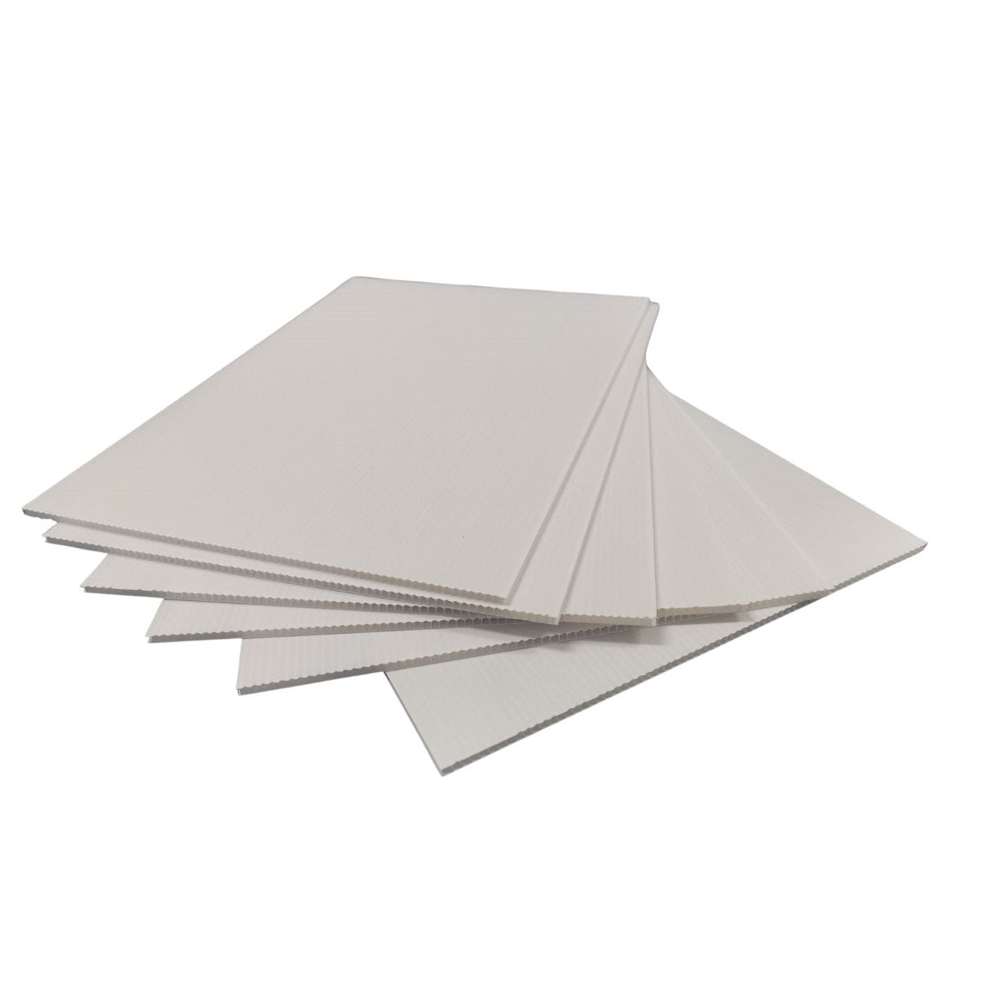 Backing Cards - 3mm Fluted Polypropylene