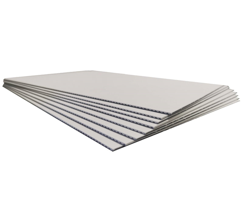 A5 Backing Cards - 1.7mm Fluted Conservation Board 25 Pack