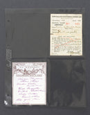 Secol Polyester Page 4 Pocket - Binder: 115mmx145mm & Hanging: 110mmx153mm