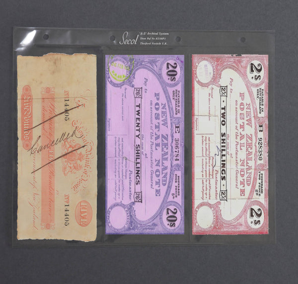 Secol Polyester Page 3 Pocket - 4x9" - 102mmx230mm