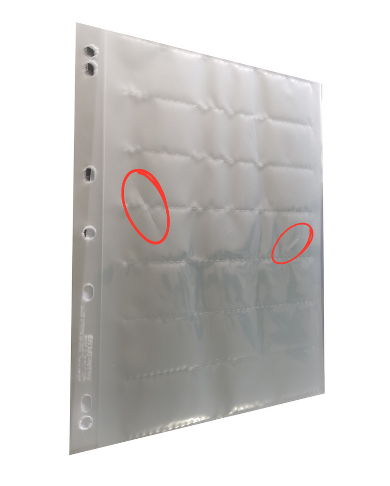 Polypropylene Negative Page 35mm Negatives 7 Strips of 5 Frames Pack 25 (Clearance Packs)