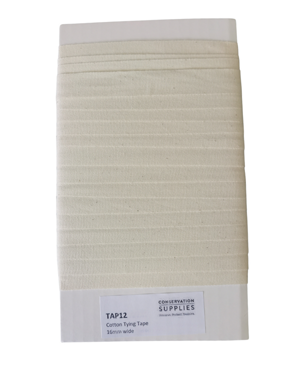 Cotton Tying Tape - 16mm Wide - 9.59m Roll