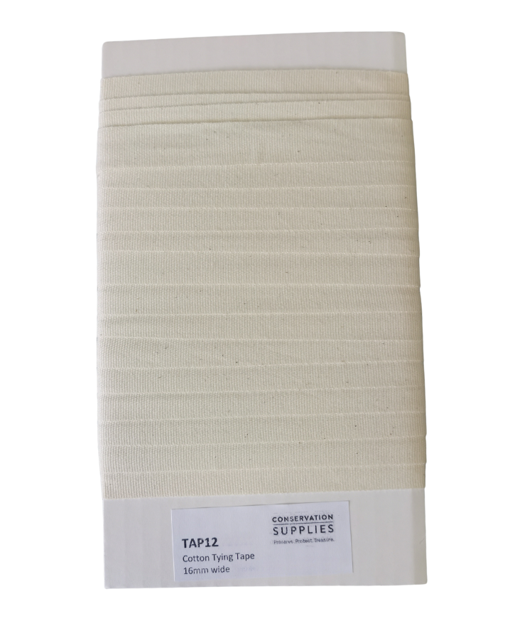 Cotton Tying Tape - 16mm Wide - 9.59m Roll