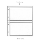 Secol Polyester Page 2 Pocket - 151mmx230mm