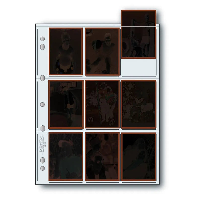 Polypropylene Page 120mm Negative or Collectable Cards